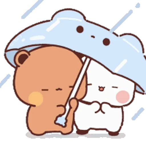 ☂️ Стикер «Bubu and Dudu 23» для Telegram