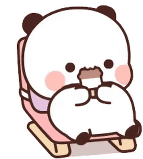 🍦 Стикер «Bubu and Dudu 23» для Telegram