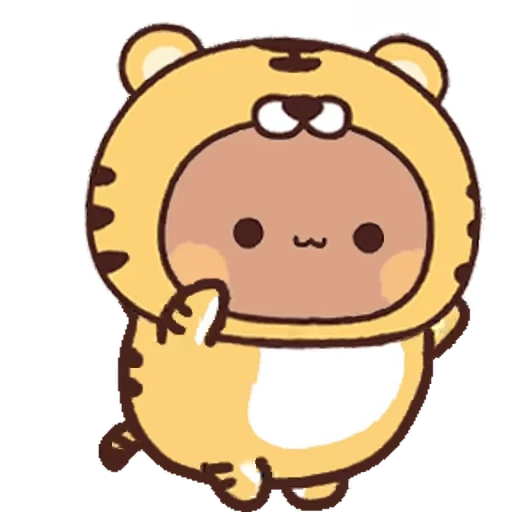 🕺 Стикер «Bubu and Dudu 23» для Telegram