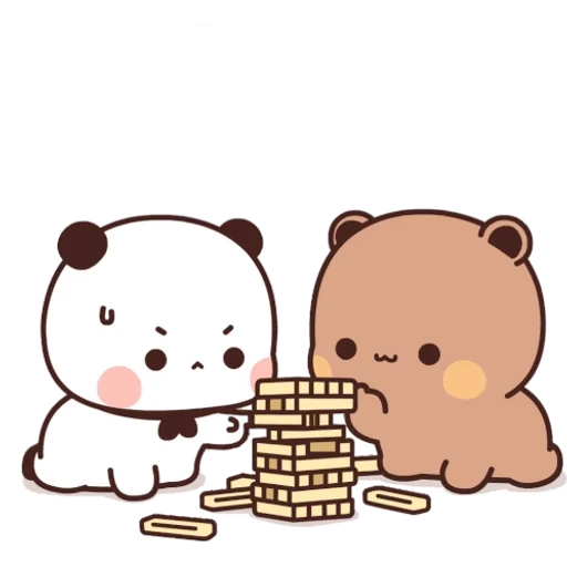 😑 Стикер «Bubu and Dudu 23» для Telegram