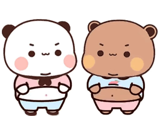 😊 Стикер «Bubu and Dudu 23» для Telegram