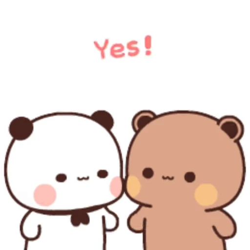 ☺️ Стикер «Bubu and Dudu 23» для Telegram