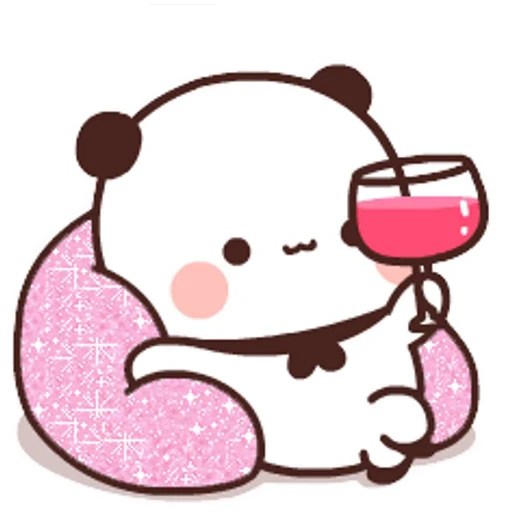 🍷 Стикер «Bubu and Dudu» для Telegram