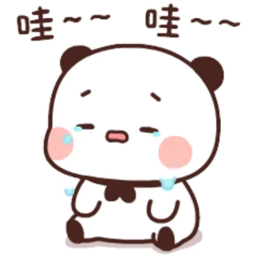 😭 Стикер «Bubu and Dudu» для Telegram