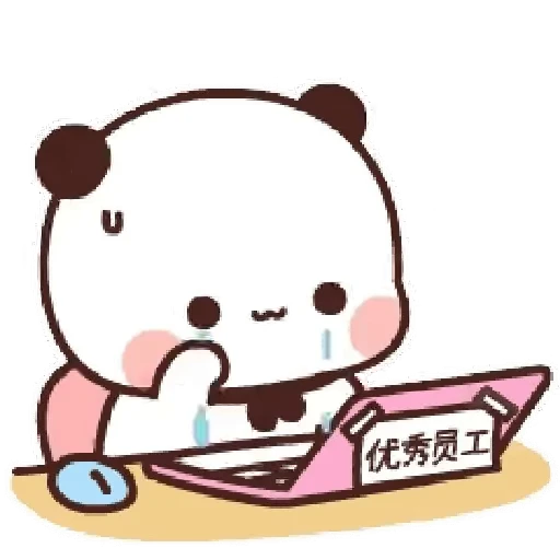 😭 Стикер «Bubu and Dudu» для Telegram
