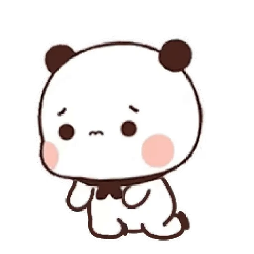 😔 Стикер «Bubu and Dudu» для Telegram