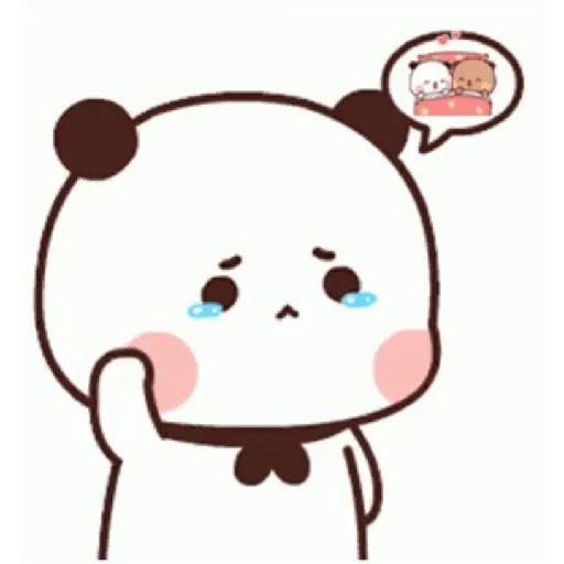 😭 Стикер «Bubu and Dudu» для Telegram