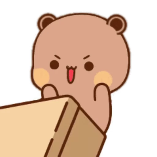 ❤️ Стикер «Bubu and Dudu» для Telegram