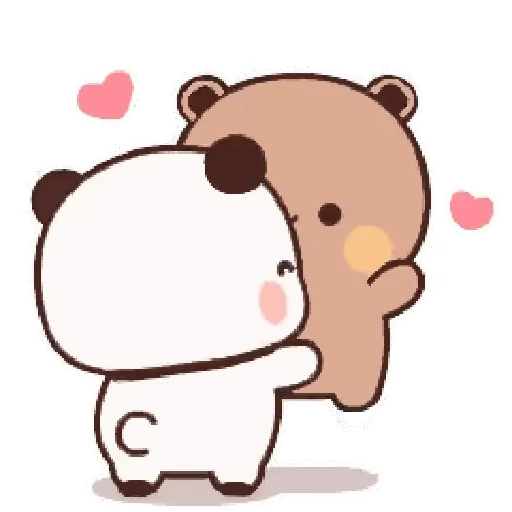 🥰 Стикер «Bubu and Dudu» для Telegram