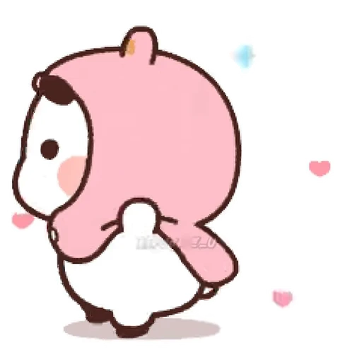 🥰 Стикер «Bubu and Dudu» для Telegram