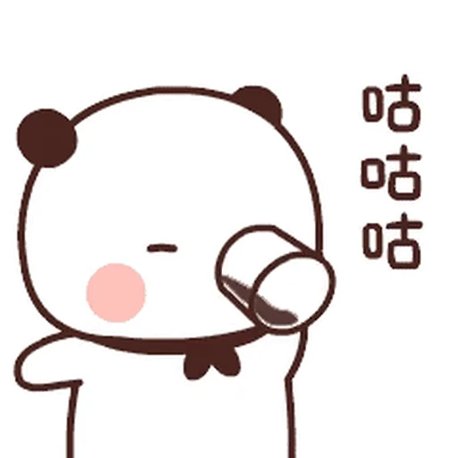 ☕️ Стикер «Bubu and Dudu 2» для Telegram