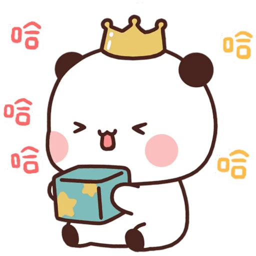 👑 Стикер «Bubu and Dudu 2» для Telegram