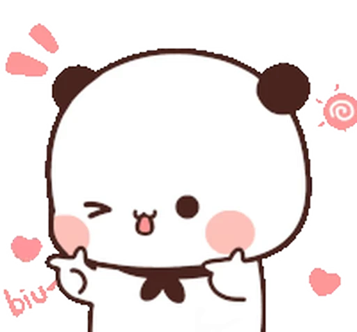 ❤️ Стикер «Bubu and Dudu 2» для Telegram