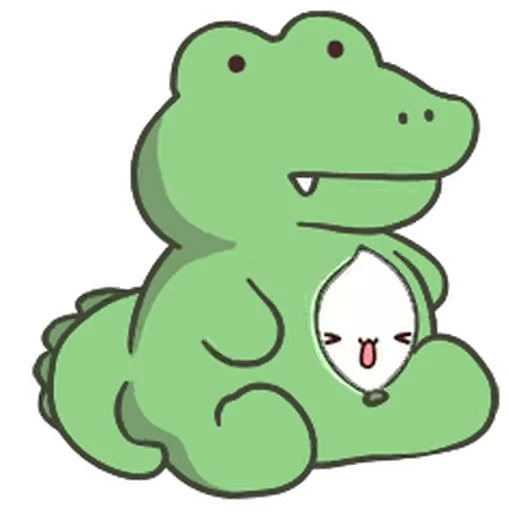 🐸 Стикер «Bubu and Dudu 2» для Telegram