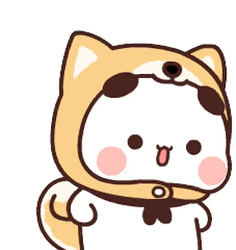 🦊 Стикер «Bubu and Dudu 2» для Telegram