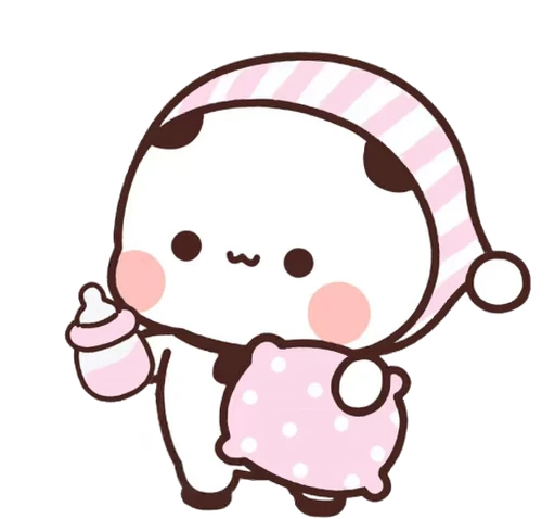 🥱 Стикер «Bubu and Dudu 2» для Telegram