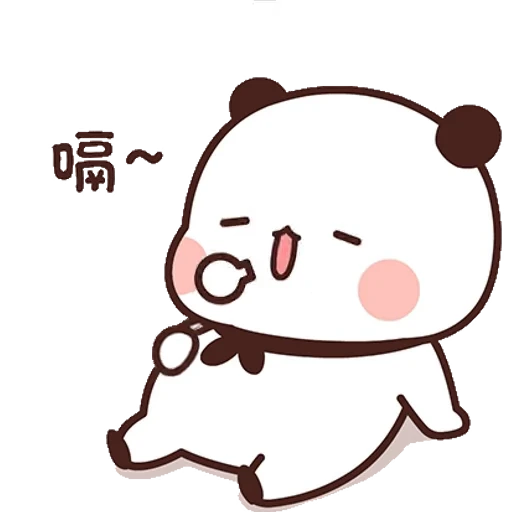 😮‍💨 Стикер «Bubu and Dudu 2» для Telegram