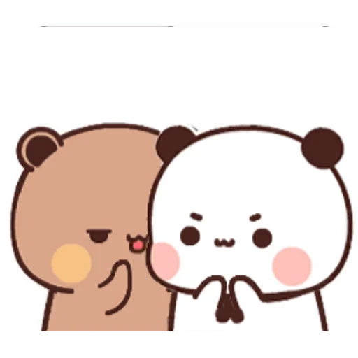 😠 Стикер «Bubu and Dudu 2» для Telegram