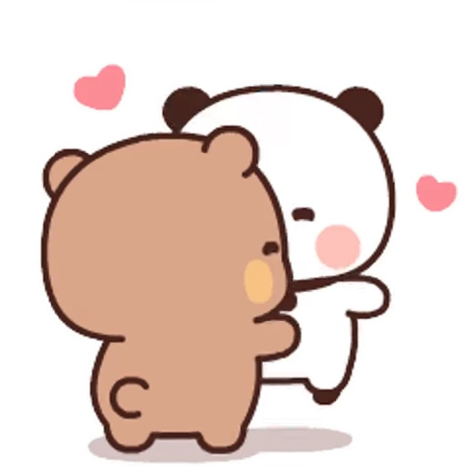 😍 Стикер «Bubu and Dudu 3» для Telegram