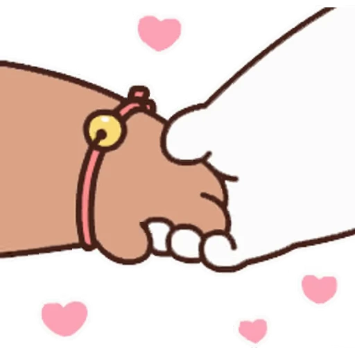 ❤️ Стикер «Bubu and Dudu 3» для Telegram