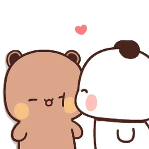 😘 Стикер «Bubu and Dudu 3» для Telegram
