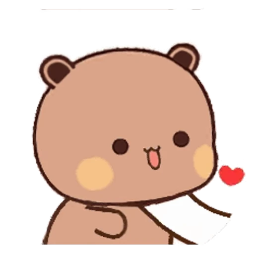 😍 Стикер «Bubu and Dudu 3» для Telegram
