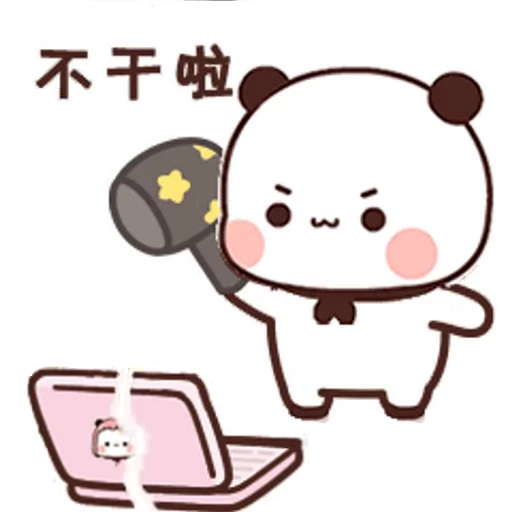 🔨 Стикер «Bubu and Dudu 3» для Telegram