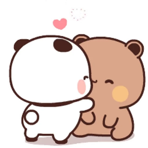 ❤️ Стикер «Bubu and Dudu 3» для Telegram