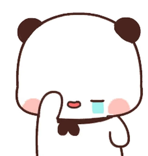 😭 Стикер «Bubu and Dudu 3» для Telegram