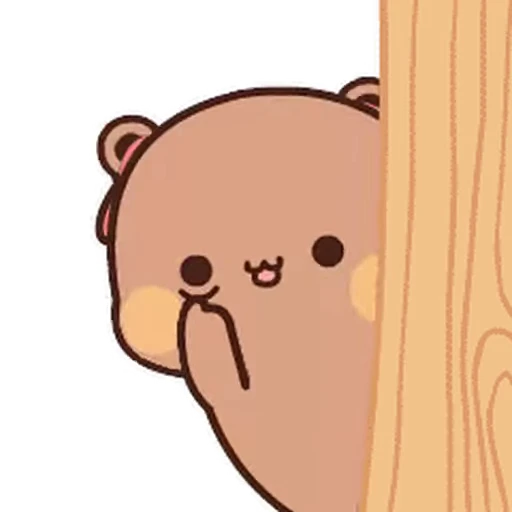 😜 Стикер «Bubu and Dudu 3» для Telegram