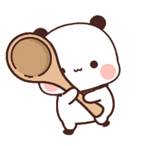 🥄 Стикер «Bubu and Dudu 4» для Telegram