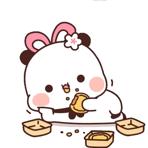 🥐 Стикер «Bubu and Dudu 4» для Telegram