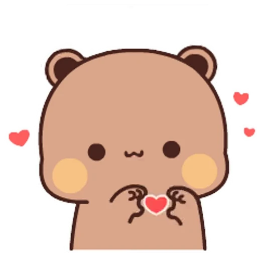 ❤️ Стикер «Bubu and Dudu 4» для Telegram