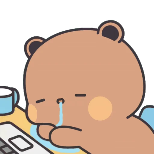 🤤 Стикер «Bubu and Dudu 4» для Telegram