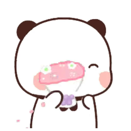 🌸 Стикер «Bubu and Dudu 4» для Telegram