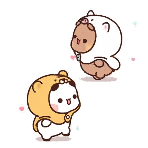 ❤️ Стикер «Bubu and Dudu 4» для Telegram