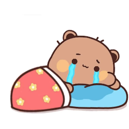 😭 Стикер «Bubu and Dudu 4» для Telegram