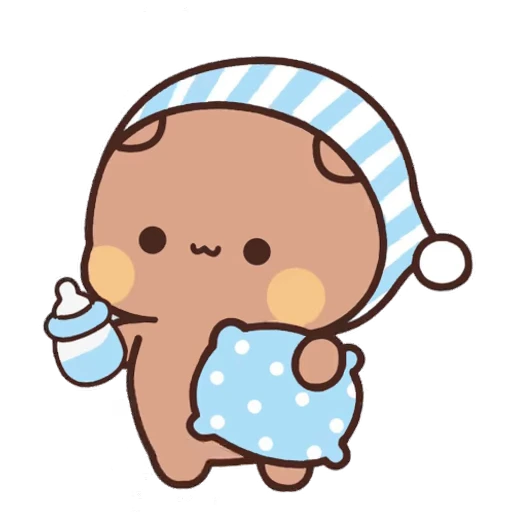 🥱 Стикер «Bubu and Dudu 5» для Telegram