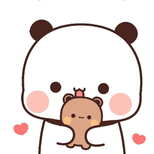 ❤️ Стикер «Bubu and Dudu 5» для Telegram