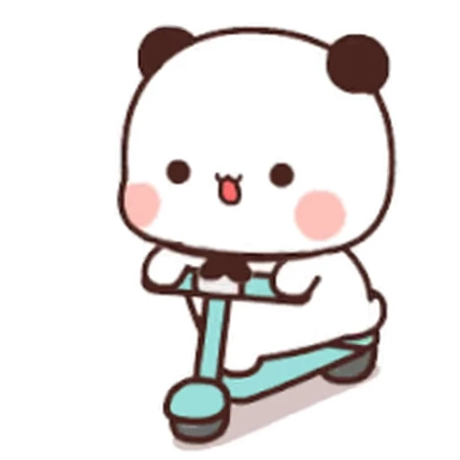 🚲 Стикер «Bubu and Dudu 5» для Telegram
