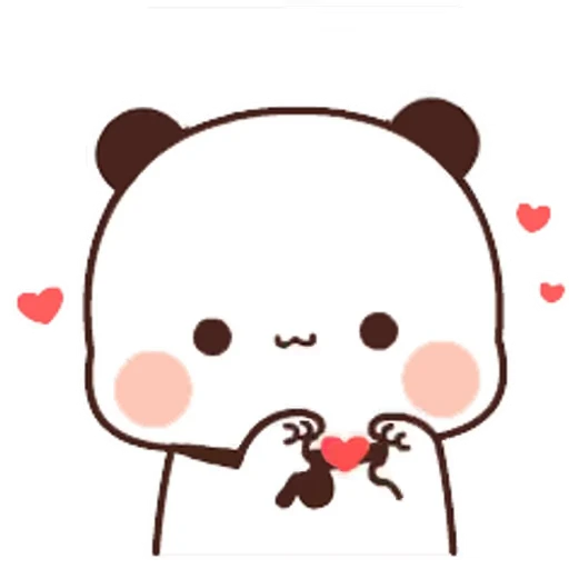 ❤️ Стикер «Bubu and Dudu 5» для Telegram