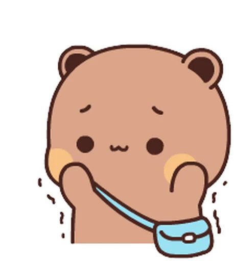 😖 Стикер «Bubu and Dudu 5» для Telegram
