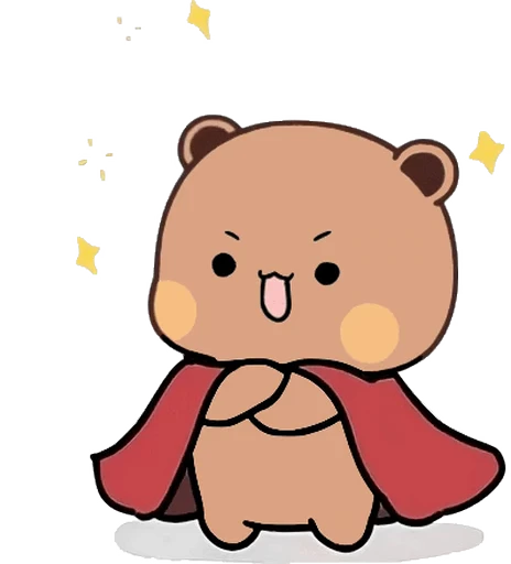 🦸‍♂️ Стикер «Bubu and Dudu 5» для Telegram