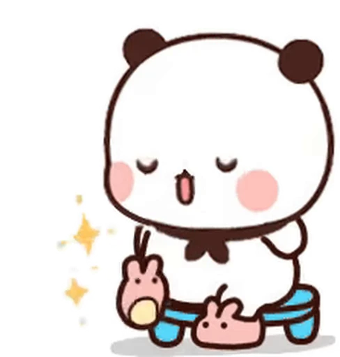 🤩 Стикер «Bubu and Dudu 5» для Telegram