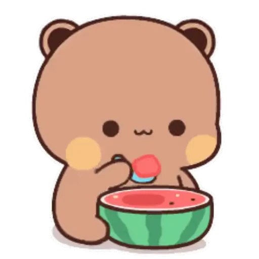🍉 Стикер «Bubu and Dudu 6» для Telegram
