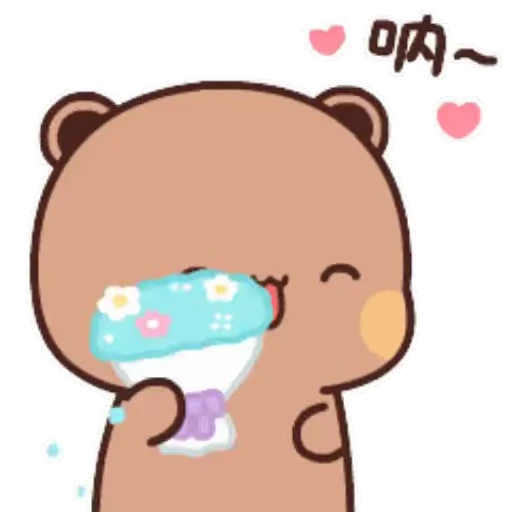💮 Стикер «Bubu and Dudu 6» для Telegram