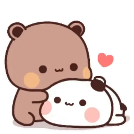 ❤️ Стикер «Bubu and Dudu 6» для Telegram
