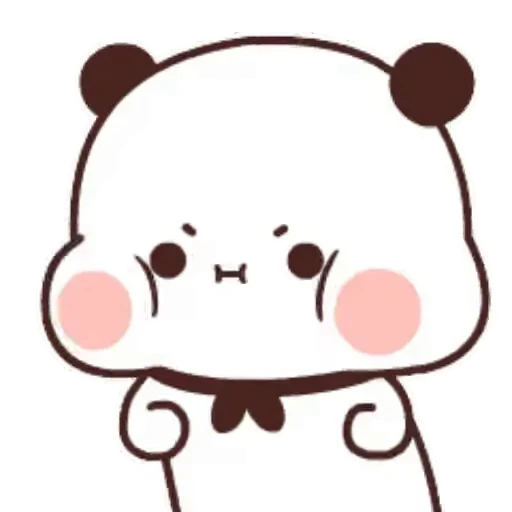 😠 Стикер «Bubu and Dudu 6» для Telegram