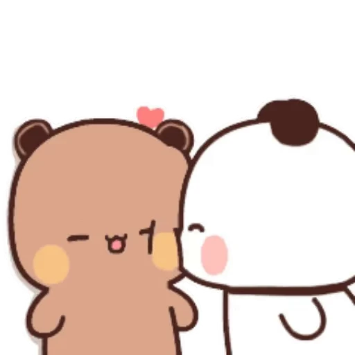😍 Стикер «Bubu and Dudu 7» для Telegram