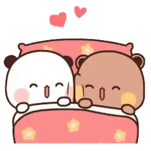 ❤️ Стикер «Bubu and Dudu 7» для Telegram
